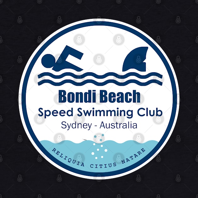 Bondi Beach Speed Swimming Club by Made by Henning